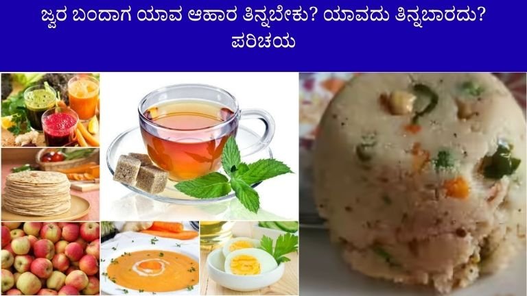 ಜ್ವರ ಬಂದಾಗ ಯಾವ ಆಹಾರ ತಿನ್ನಬೇಕು? ಯಾವದು ತಿನ್ನಬಾರದು?